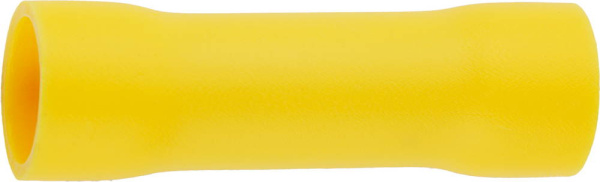 Гильза СВЕТОЗАР соединительная, изолированная, желтая, сечение кабеля 4-6мм2, 48А, 10шт ТЦ Евроремонт