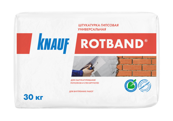 РОТБАНД (30кг) штукатурка гипсовая "KNAUF" ТЦ Евроремонт