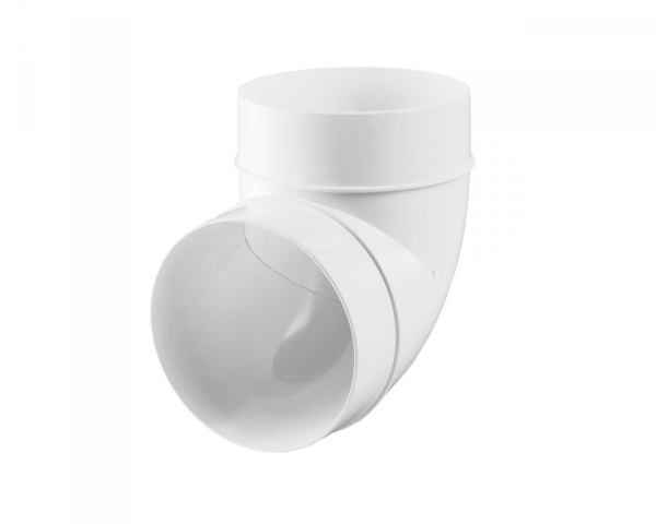 Колено круглое 100мм (90*) 121 ТЦ Евроремонт