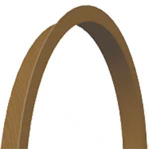 Уголок 20*12 арочный Клен северный 2,7м (А20) ТЦ Евроремонт