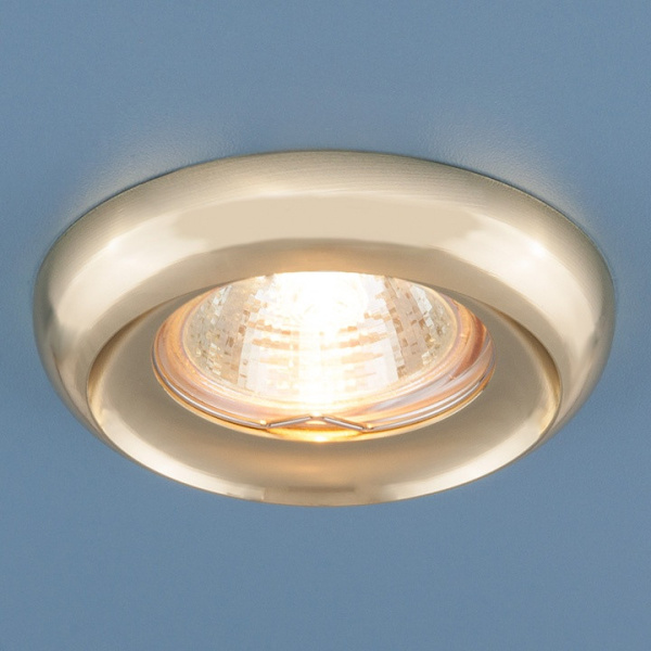 Точечный светильник - 6065 MR16 GD золото ТЦ Евроремонт