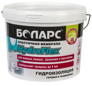 ГИДРОИЗОЛЯЦИЯ готовая к применению HydroFlex 1.2 кг ТЦ Евроремонт