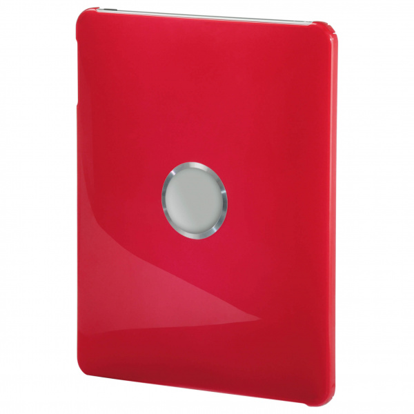 Футляр для iPad2 9.7" прозрачный/красный