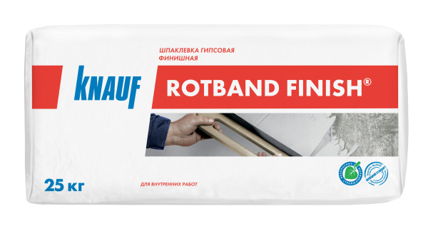 РОТБАНД-ФИНИШ 25кг. шпаклевка гипсовая "KNAUF" 631031 ТЦ Евроремонт