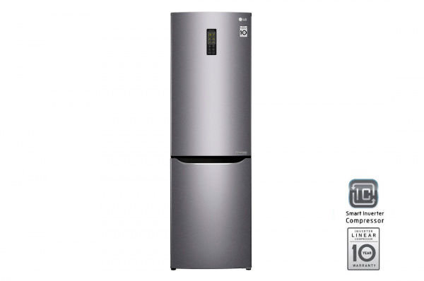 Холодильник LG GA-B379SLUL   серебристый