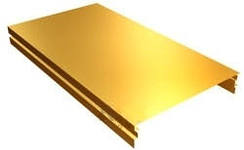 Рейка золото AN 85/A ABS (3м) (64шт/уп.) ТЦ Евроремонт
