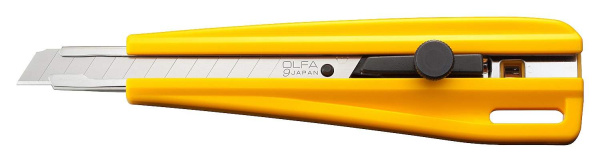 Нож OLFA с выдвижным лезвием с фиксатором, 9мм ТЦ Евроремонт