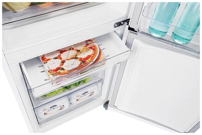 Холодильник LG GA-B379SQUL  белый