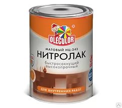 Лак НЦ-243 матовый 1,7кг.  ТЦ Евроремонт
