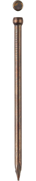 Гвозди финишные, с покрытием венге, 35 х 1.6 мм, 40 шт, ЗУБР ТЦ Евроремонт