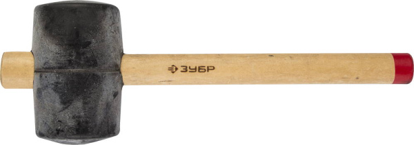Киянка ЗУБР "МАСТЕР" резиновая с деревянной ручкой, 0,9кг, 90мм ТЦ Евроремонт