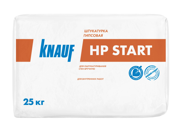 ХП Старт 25кг. штукатурка гипсовая ЭКОНОМ "KNAUF" ТЦ Евроремонт