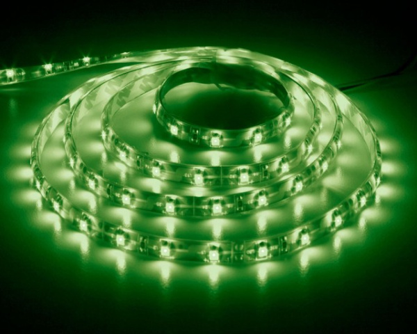 LE LED лента 3528-60G IP22,5м зелёный(4,8Вт/м) ТЦ Евроремонт