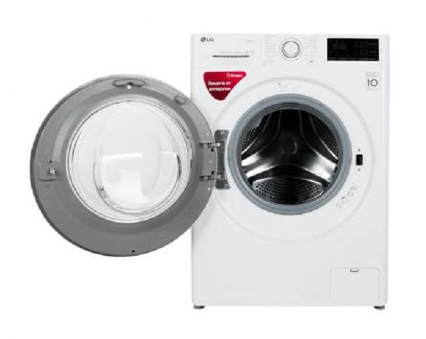 Стиральная машина LG F4J6VS0W цв. белый  9 kg