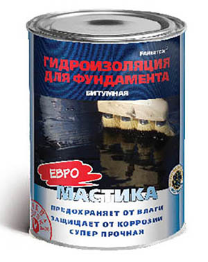 мастика битумно-гидроизоляционная 17 кг Farbitex ТЦ Евроремонт