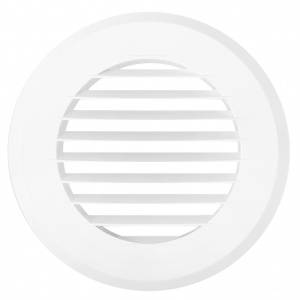 Решетка вентиляционная круглая с фланцем ПКР145/100 ТЦ Евроремонт