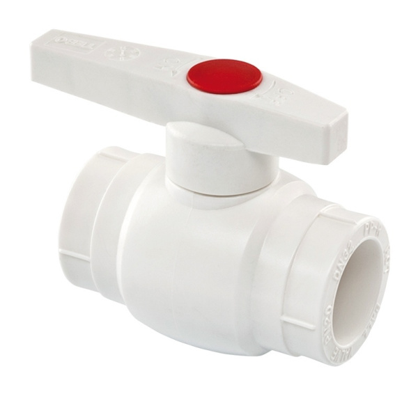 Кран шаровый PPRC 40 PN25 с ручкой ТЦ Евроремонт