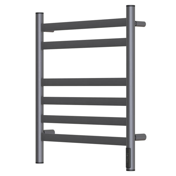 Полотенцесушитель эл.Point Селена PN16856GR П6 500*600 диммер справа,графит ТЦ Евроремонт